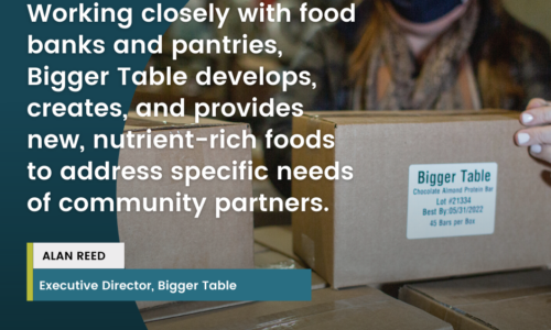BIGGER TABLE DONATES SECOND ROUND OF 73,000 HIGH-PROTEIN CHOCOLATE ALMOND BARS TO COMBAT FOOD INSECURITY